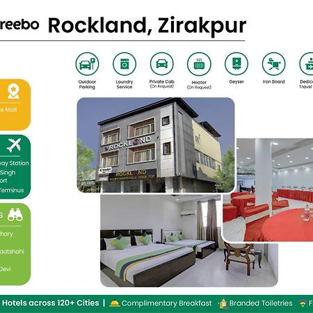 Treebo Rockland, Zirakpur Hotel Bagian luar foto